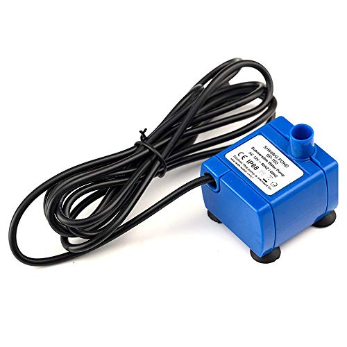 Bomba de agua para fuente automática de mascotas 1.6L miniatura 1