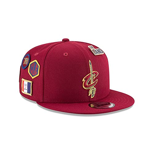 New Era Cleveland Cavaliers 2018 NBA Draft Cap 9FIFTY Snapback Adjustable Hat- Wine