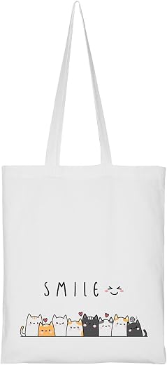 Clapcart Reusable Zipper Tote Bag for Women/Girls | Multipurpose 100% Organic Cotton | Shopping/Grocery Bag with 12kgs Cap...