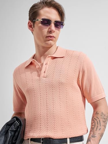 Image of Highlander Men's Polo Tshirt | Flat Knit | Regular Fit | Polo T-Shirt for Man