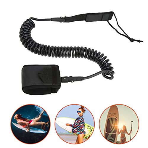 Trela ​​de prancha de surf, trela de tornozelo para prancha de remo, 12 pés de alta elasticidade, Tp