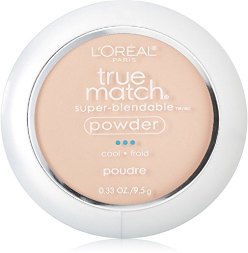 L'Oreal True Match Powder, Natural Ivory [C2], 0.33 oz (Pack of 6)