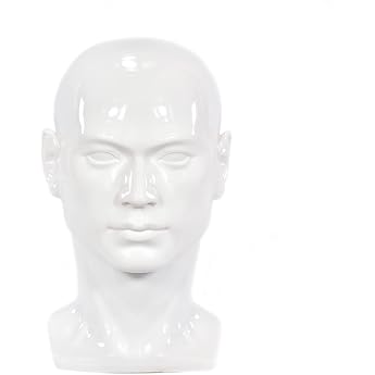 Male Mannequin Head Professional Mannequin Head for Display Wigs Hats Headphones Mask Sunglasses Jewellery and Scravat Display Stand liangbaiL30