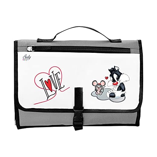 Cambiador Portátil de Pañales para bebe Impermeable - Kit Cambiador Bebe Viaje - Completamente Acolchado - Esterilla Lavable de Quita y Pon - Para Usar Fuera de Casa - Perfecto como Regalo