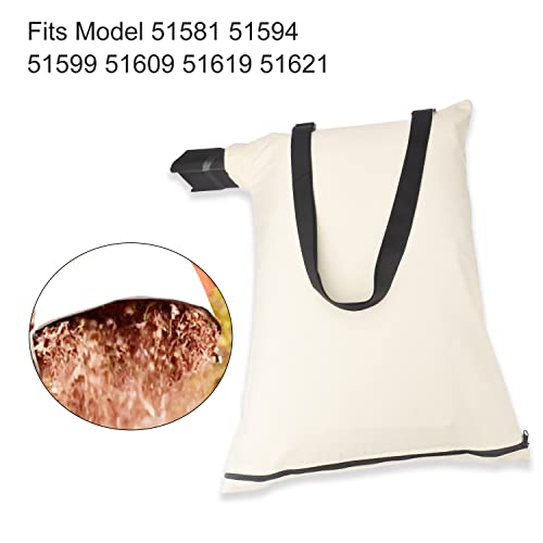 127-7040 Leaf Blower Vac Bag Compatible with Toro Leaf Blower 137-2336 108-8994, 127-7040 Blower Debris Vacuum Bag Fits Model 51436 51563 51581 51594 51599 51609 51619 51621 by Haiouus - Image 3