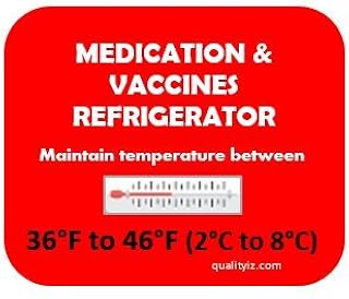Medication & Vaccine Refrigerator Magnets 2-for-1 (50pk)