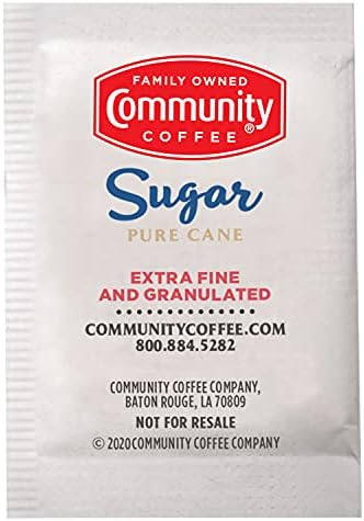 Community Coffee Sugar Bulk Pack, 1000 Count