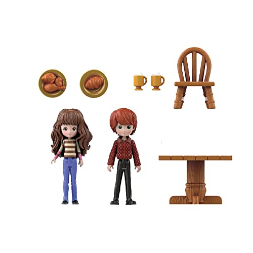 Sunny Brinquedos Ww - Playset Estalagem Tres Vassouras Com Ron E Hermione, Modelo: 2, Cor: Multicor