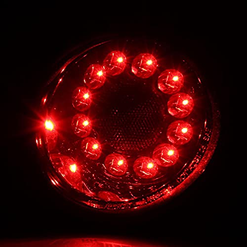 Spec-D Tuning Led Tail Lights Brake Lamps Smoke Lens Compatible With 2005-2010 Chevy Cobalt 2 Door Coupe Left + Right Pair Assembly #TOP7