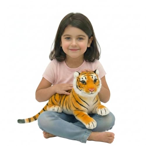 Image of Tabitha Stuffed Toys-Ultra Soft Plush Toy for Kids | Birthday Gifts for Kids and Girls | (32 Cm Tiger Plush Toy)