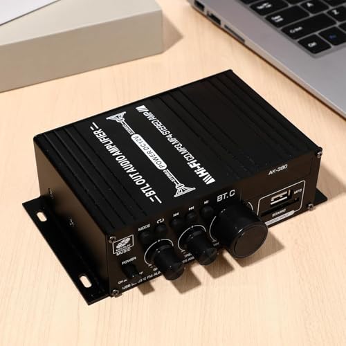 Amplificateur avec télécommande récepteur stéréo Bluetooth - 7