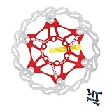 Rotor de bicicleta Disco de freno flotante de 160mm Compatible Shimano/SRAM