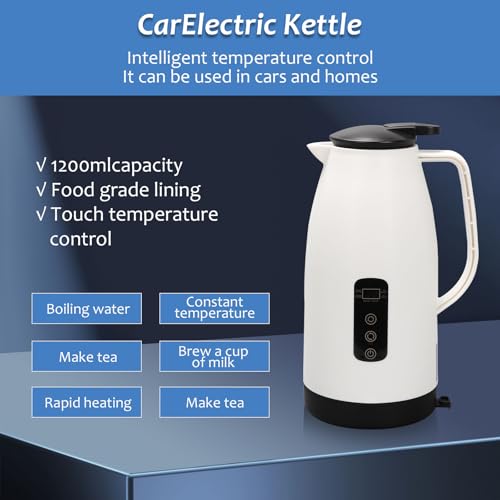 Hervidor eléctrico portátil para auto 12V/24V miniatura 3