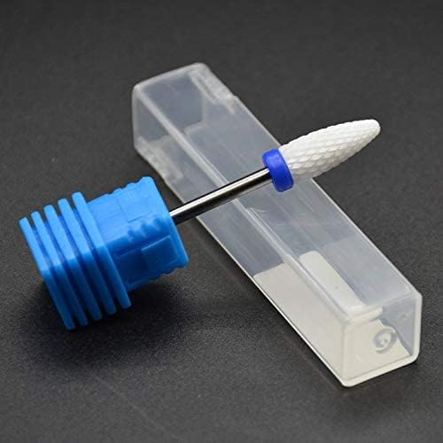 Ubersweet® Maohang Super Nozzle Ceramic Flame Bit Electric Drill Bit Cutter Dri LLManicure Machine Accessories Device Black Xc