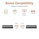 Amazon Basics HDMI-Splitter, 1 In / 2 Out, 4K bei 60 Hz für 2 Monitore, Anzeige Wird gespiegelt, Schwarz