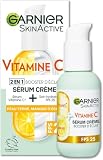 Garnier Sérum Crème 2-en-1 Booster Éclat Vitamine C Hydratant SPF...