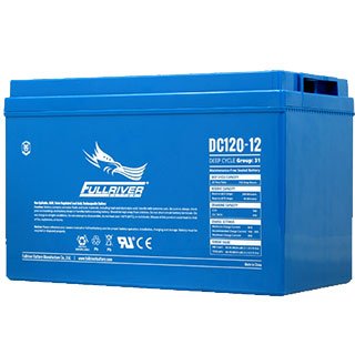 The Best Deep Cycle Batteries in Australia 2 Fullriver 120Ah AGM Deep Cycle Battery DC120-12