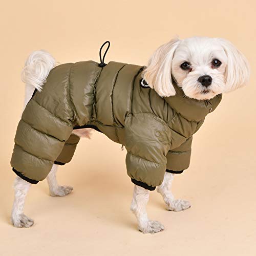 Puppia 8809724544997 Ultralight Jumpsuit B/Khaki/S, 800 g