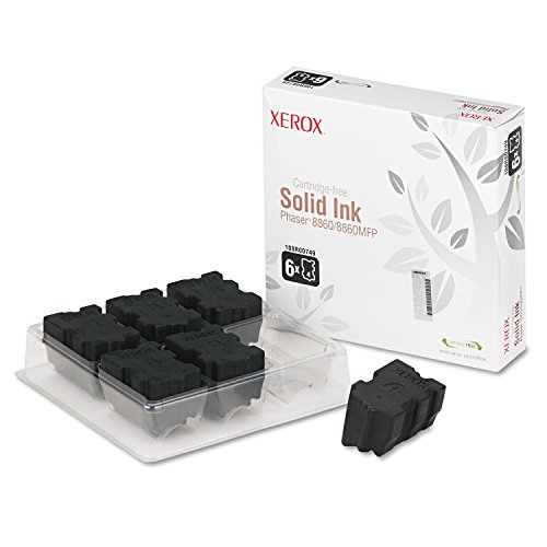 Encre Solide Phaser 8860 Xerox noir pour corriger les impressions laser ternes