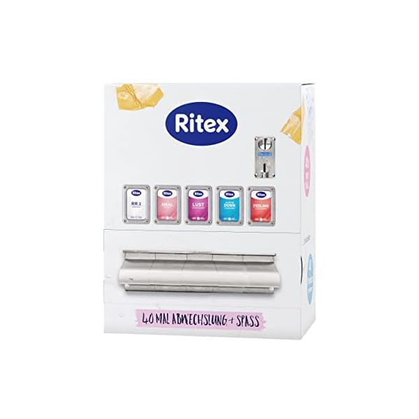 Ritex Kondom-Mix-Sortiment - aufregend und vielfältig, 40 Stück, Made in Germany – Bild 3