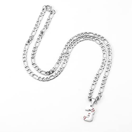 Mimitlty Personalized Jersey Number Necklaces For Mens,Athletes Stainless Steel Sport Number Pendant Chain For Boys Baseball/Softball Team Inspiration Jewelry With Gifts #TOP2
