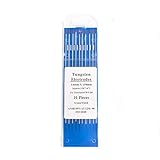TIG Welding Tungsten Electrodes Thoriated (Red) 10-Pack (1/16')