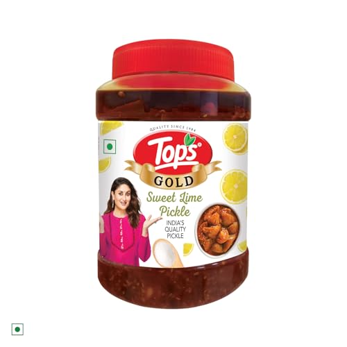 Image of TOPS Gold Pickle Sweet Lime- 950 gm | Prepared from tangy Sweet Limes. (Pack of 3)