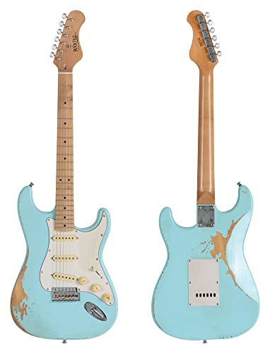 Rocktile Gitara elektryczna Vinstage ST-RMGN Bright Sky Blue, ogólna