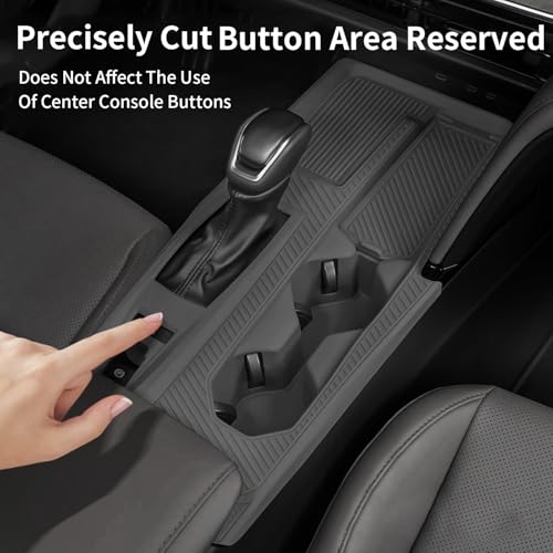 Temmis Center Console Silicone Wrap Kit for Toyota Camry 2024-2025, Full-Wrap Center Consel Electrostatic adsorption Cover for Toyota Camry-Brown by Temmis - Used condition - Image 5