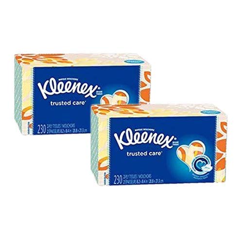 Kleenex Tissues 230 Count, 460 Facial Tissues Total, 2-Ply, Pack Of 2 #TOP15