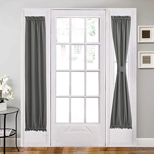 Aquazolax Front Door Curtains for Glass Window