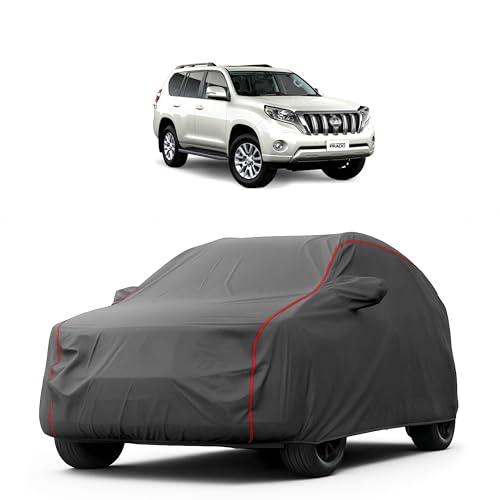 Image of Heavy-Duty Car Cover for Compatible with Toyota Land Cruiser (2022 to 2025 All Models) Deluxe Car Protection Cover - Waterproof & UV-Resistant All-Season Exterior Protection