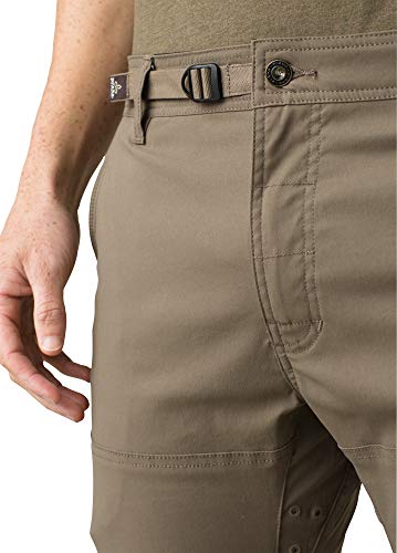 Prana Men's Stretch Zion Straight Pant, Mud, 28W X 34L #TOP2