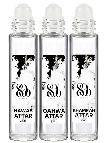 Image of 80% Scents Attar Perfume for Men & Women - Long Lasting Attars for men & women - Designer Cologne