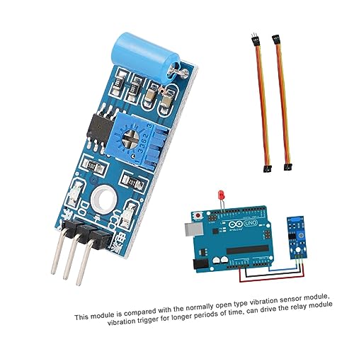 image for OUNONA 20pcs Normally Closed Sensor Module Alarm for Theft Earthquake 
