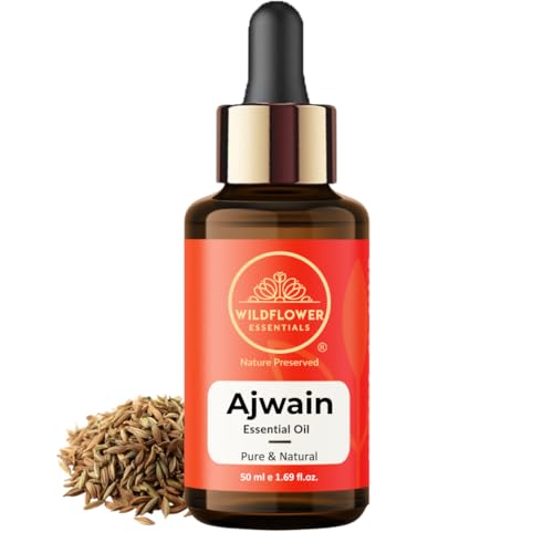 Image of Ajwain Essential Oil (Trachyspermum ammi) Pure | Steam Distilled | All Skin Type | Men & Women (30ml)