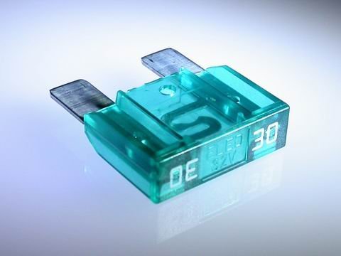 30 Amp Maxi Car Blade Fuse - Green - Pack Of 10