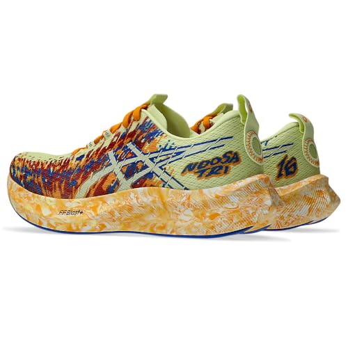 ASICS Men's Noosa TRI 16 Running Shoes, 12, Huddle Yellow/Illusion Blue