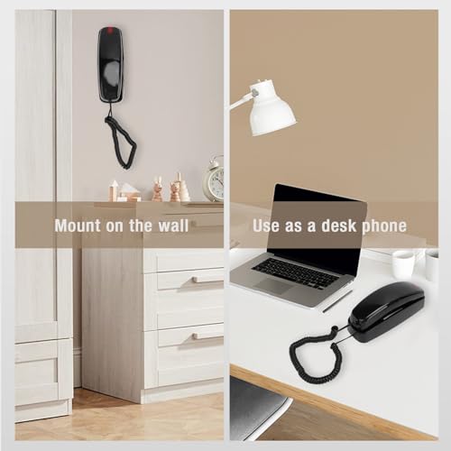 Téléphone fixe avec clavier illuminé et lumière d'appel pour senior