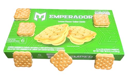 Emperador-Gamesas Lemon Sandwich Cookies. (356g)