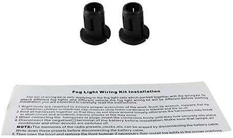 Spec-D Tuning LF-DEN07CLED-DL Clear Fog Light (Without Wiring Kit)