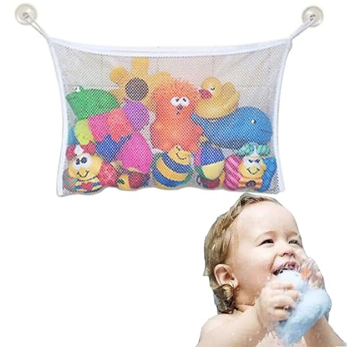 dinghaole - Dinghaole Sac de rangement pour jouets de salle de bain Sac de rangement pour jouets de jeu d'eau Sac de suspension pour la baignoire Avec 2 crochets à ventouse