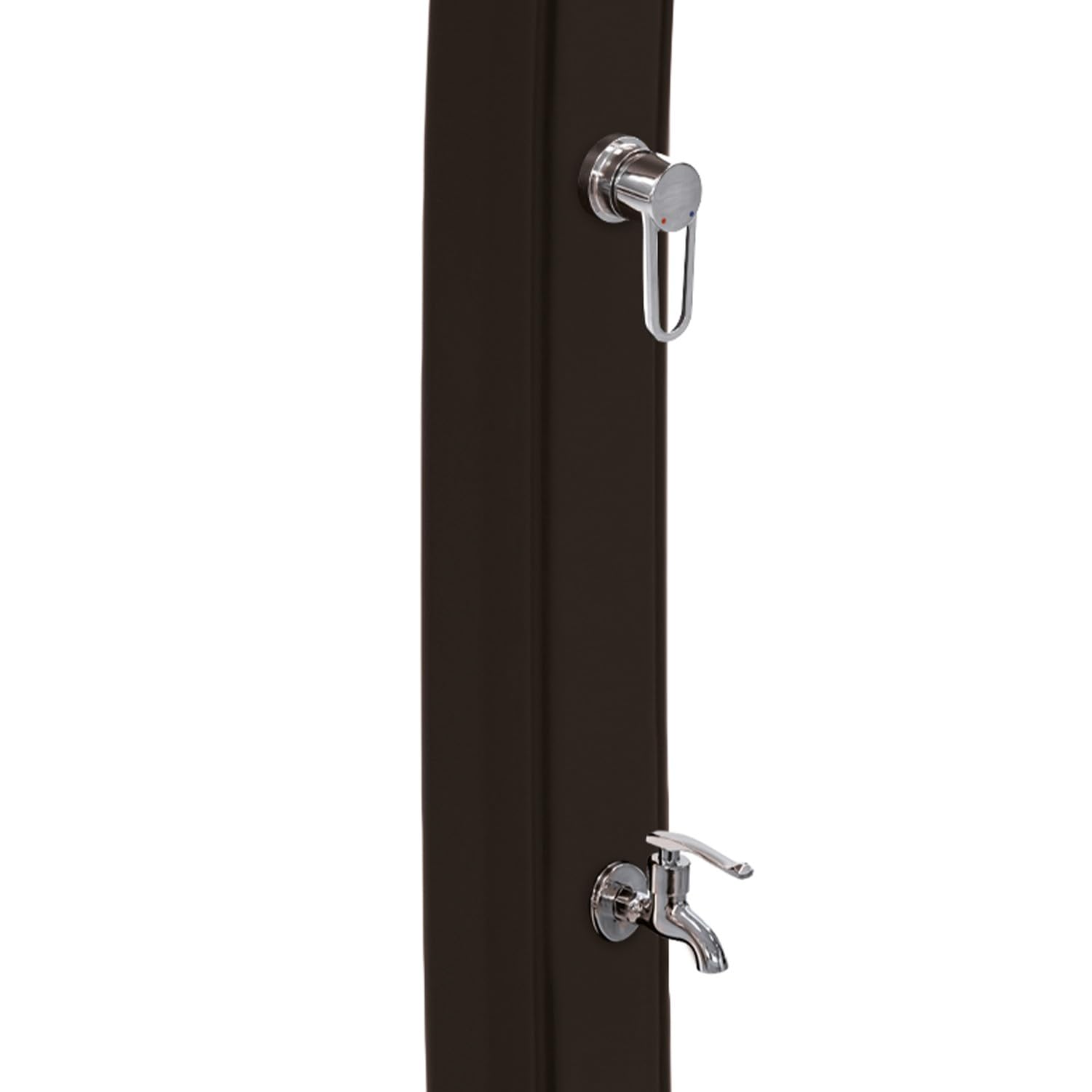 Formidra - Pack Douche Solaire Happy 4x4 44L avec Housse - Anthracite - Douche extérieure Piscine et Jardin - DS-H422NOCOV - 26 x 29 x 229cm