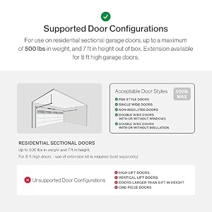 Genie QuietLift Connect – WiFi Smart Garage Door Opener with Added Wireless Keypad, ¾ HPC Smart Belt Drive – Compatible with Alexa and Google Assistant, Model 3053-TKV — photo 6 of 6