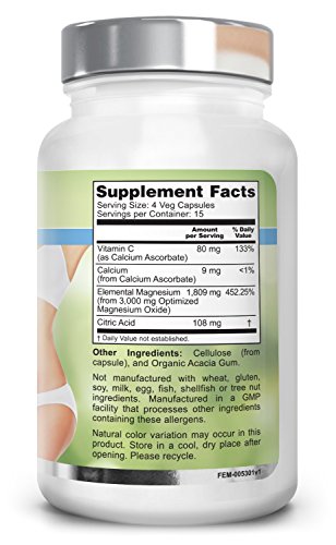 Oxy-Purge 750 mg 60 Vcaps - Natural Magnesium Oxide Oxygen Based Colon Cleanse Gentle Laxative Supports Healthy Digestive Tract Regularity - Image 4