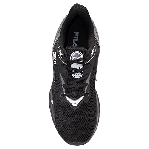 Fila Nest Tênis Masculino, Preto (Grafite/Prata), 43