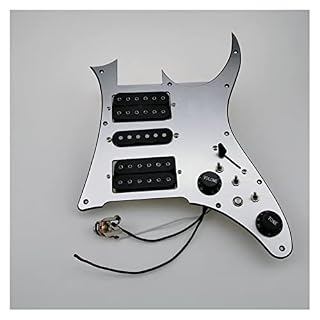 KLKL Pickguard pré-câblé Hsh Pickups De Guitare PickGard Convient pour Gibson Series Guitare De Kerrey Senior Luthier - Les Beatles, Paul McCartney, John Lennon, RIngo Starr, George Harrison