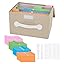 Greeting Card Organizer Box With 16 Dividers, Collapsible Greeting - View #5