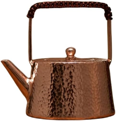 純銅製品　工芸品 BC-7新光堂 純銅黒銅仕上げ 鎚目湯沸し 2.3L | IZUMIYA