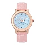 ポチャッコ 女子 レザー 腕時計 レディース ガールズ 学生 Amiabout 誕生日 プレゼント グッズ 成人式 新学期 可愛い 安い キャラクター